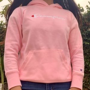 Pink Champion Hoodie